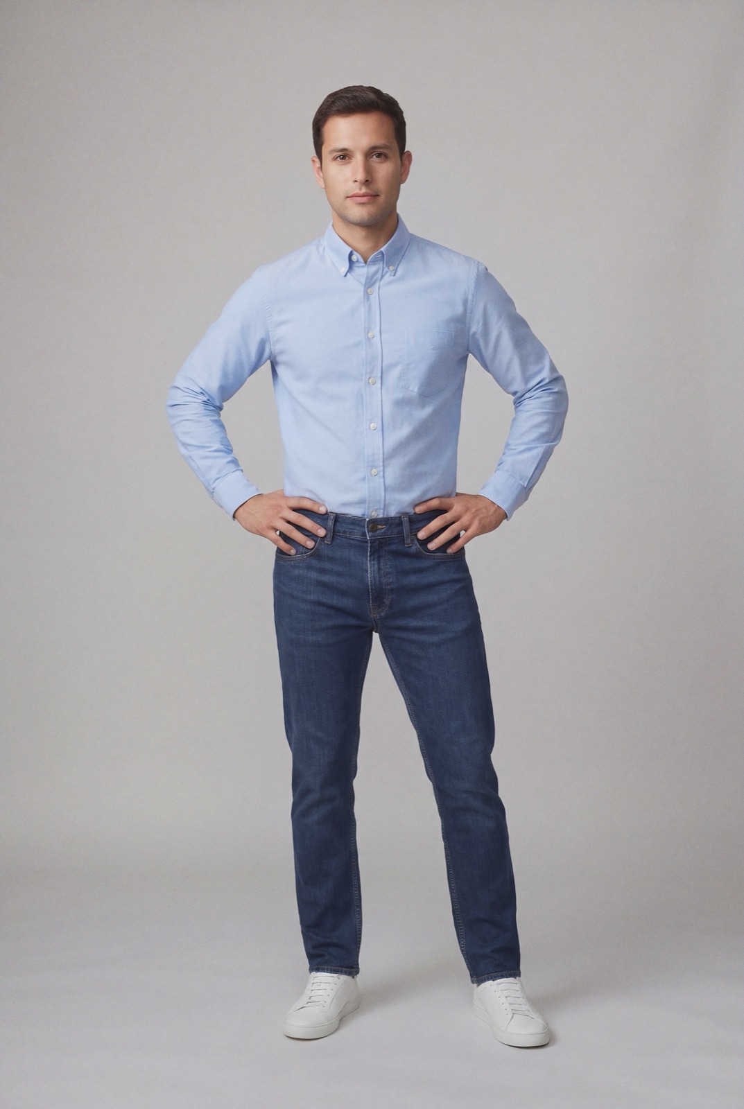 Example NotShot render for shirt catalog photography